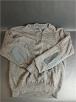 Cabela’s Wind Stopper Wool Gray Sweater