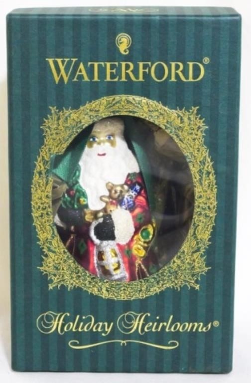 Waterford Santa Ornament 2nd Edition 5.5"