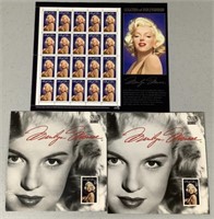 Marilyn Monroe Stamps & Stamp Folios