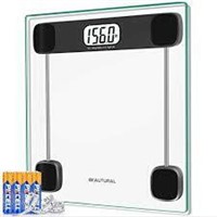 Beautural Bathroom Scale Digital Glass