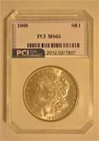 1889 PCI MS 65 Morgan Dollar