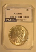 1904-O PCI MS 64 Morgan Silver Dollar