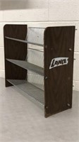 Lance cracker display 18”Hx20”W