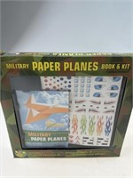 Military Paper Planes Book & Kit