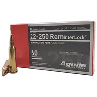 Aguila 8338AG   22250 Rem 60 gr InterLock Boat Tai