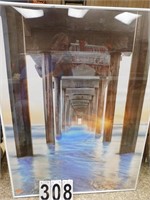 Under The Pier Picture 40"T X 30 "W (New)