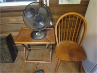 fans,chairs & tray