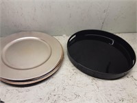 Plastic platers and try