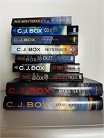 Lot of 9 CJ Box Novels