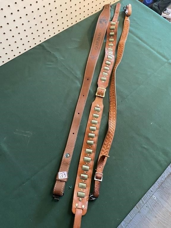 GUN SLINGS & AMMO BELT