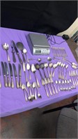 Lot of 69 Pieces of  Sterling Flatware 1375 grams