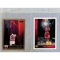 (2) Vintage Michael Jordan Cards