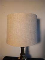 29" Stiffer Brass Table Lamp. Heavy.