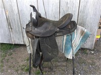 15" Bighorn Western Saddle - See Desc