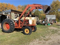 Tractor-Pick up at Hamiota, MB