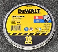 DeWalt 4 1/2" x .045" x 7/8" Type1 Metal Stainless