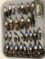 31 vintage spark plugs