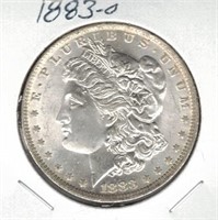 1883-O Morgan Silver Dollar