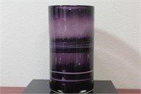 An Art Glass Cylinder Vase