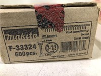 2 BOXES OF MAKITA SCREW GUN SCREWS