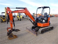 2016 Kubota U35-4 Hydraulic Excavator