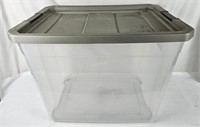 Sterilite 27 Gal. Stackable Clear Storage Tote