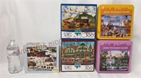 Jigsaw Puzzles - Americana - 5 - Open Boxes