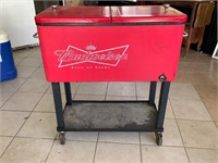 BUDWEISER ROLLING PARTY COOLER