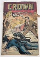 (NO) Crown Comics 1945 #1 Golden Age Comic Book