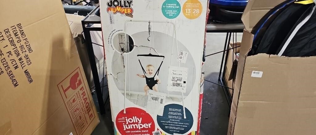 Jolly Jumper With Portable Stand (slight damage