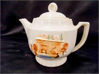 Vintage Porcelier Porcelain Teapot w/lids