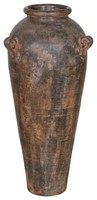 Large Brown Wash Vase