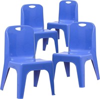 Flash Furniture Whitney 4-Pack Blue Chairs