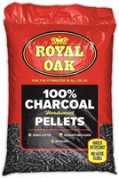 QTY 2 Royal Oak 100% Charcoal Hardwood Pellets