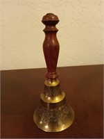 8.5" brass school bell