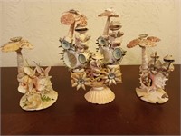 3 pcs shell artwork decor