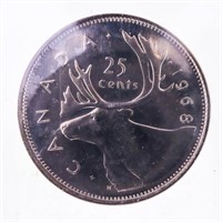 1968 Canada 25 Cents Nickel Cameo PL65 ICCS