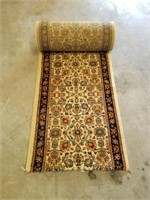 Roll of runner rug approx size is 26 wide x 22 ft