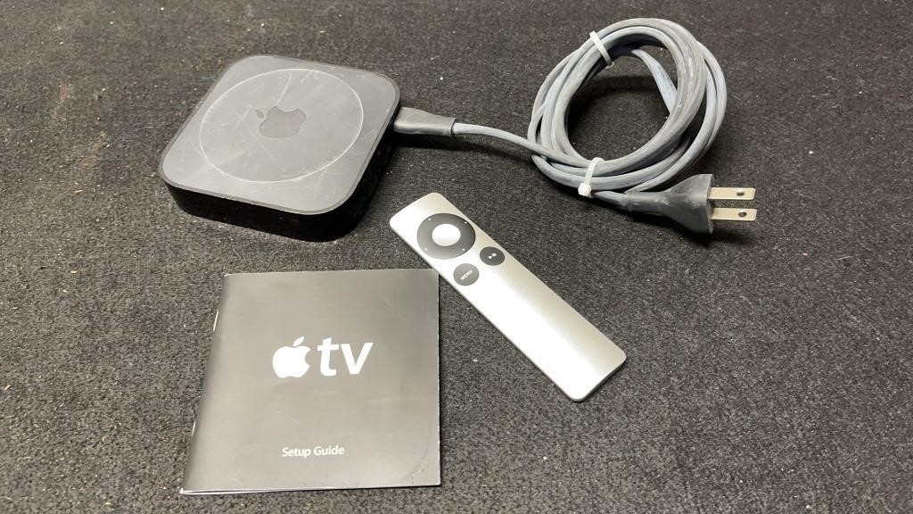 3rd Generation Apple TV With Remote And Manual