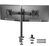 HUANUO DUAL ARM MONITOR MOUNT, FULL MOTION HEIGHT