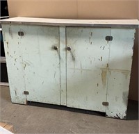 52x36x16 Inch Wooden Cabinet on Casters