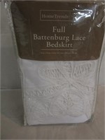 New Full Size Lace Bedskirt