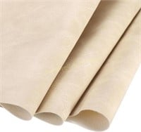 DMiotech 36x54 Beige Faux Leather Cover Roll