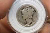 1927 Mercury Silver Dime