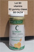 BB 4/24 Vitamin C Gummies w/Rosehip PK/80