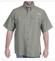 New Men’s Medium Habitat River ShirtbPewter