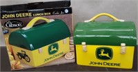John Deere Lunch Box Cookie Jar w/ Box