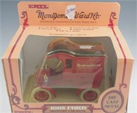 ERTL 1905 FORD DELIVERY TRUCK MONTGOMERY COIN BANK