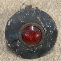 20 inch red railroad crossing light