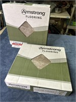 2 Full Boxes Armstrong Vinyl Tile 60 pieces Total